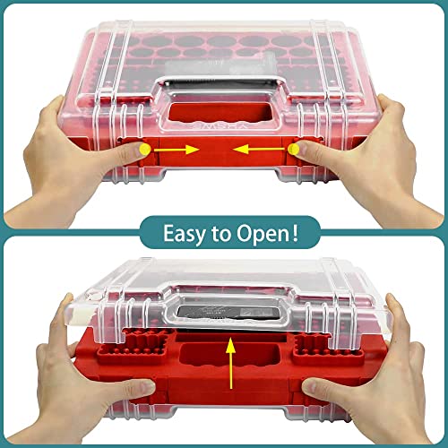 XValue 230+ Battery Storage Organizer AA AAA C D 9V Waterproof Battery