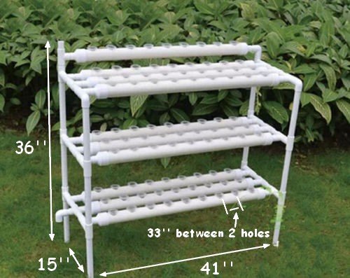 Hydroponic Site Grow Kit 90 Site System with Nest Basket Water Pump and Sponge - Image 7