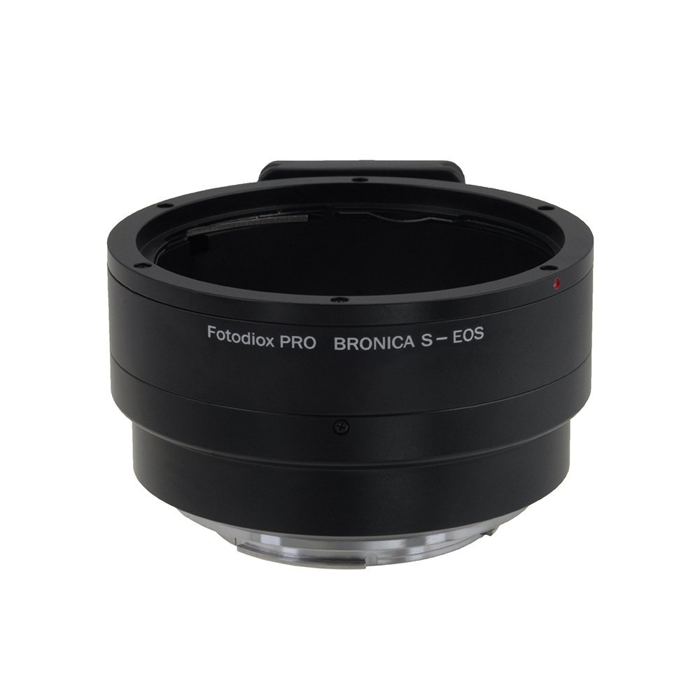 Fotodiox Pro Lens Mount Adapter - Bronica S (Z, D, C, S2, C2, EC, EC-TL) Lens to Canon EOS (EF, EF-S) Camera System (such as 7D, 60D, 5D Mark III and more)