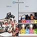 Stargoods Shoe Slots Organizer - Space Saver Rack Holder - Set of 6 Colors