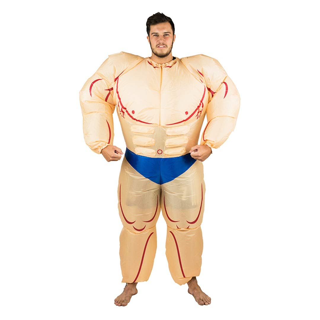 Bodysocks® Inflatable Muscle Suit Costume (Adult)