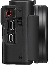 Sony Vlog Camera ZV-1 Digital Camera 4K Vari-angle Screen Black ZV1BC view 3