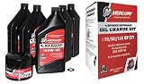 MERCURY Oil Change and Filter Kit 75-90-115hp Four Stroke Outboard 8M0081917