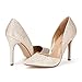 DREAM PAIRS OPPOINTED Women's D'Orsay Style Pointy Pumps Classic Stiletto Heel Shoes New