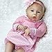 Paradise Galleries Reborn Baby Doll in Lifelike Flextouch Silicone Vinyl Little Lara, 20 inch Weighted Girl Doll, 5-Piece Set