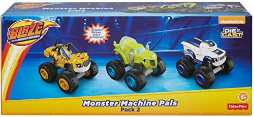 4 Fisher+Price+Nickelodeon+Monster+Machines+Die+Cast