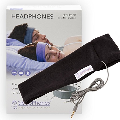 AcousticSheep Sleepphones Classic Corded Headphones for Sleep, Travel