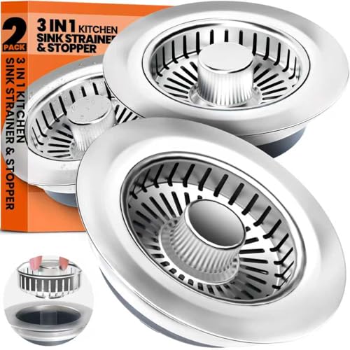 Nipoko Sink Drain Strainer and Stopper