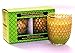 Premium Highly Scented Luxury Candles - Gift Set of 2 Beautiful Honeycomb Jars - Peppermint and Vanilla, Best Gift!