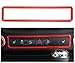 opar Red Emergency Light Switch Cover Trim for 2011-2018 Jeep JK Wrangler & Unlimited