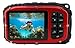 Coleman 12.0 MP Waterproof Digital Still and Video Camera with CMOS Sensor and 1x Optical Zoom (Red)