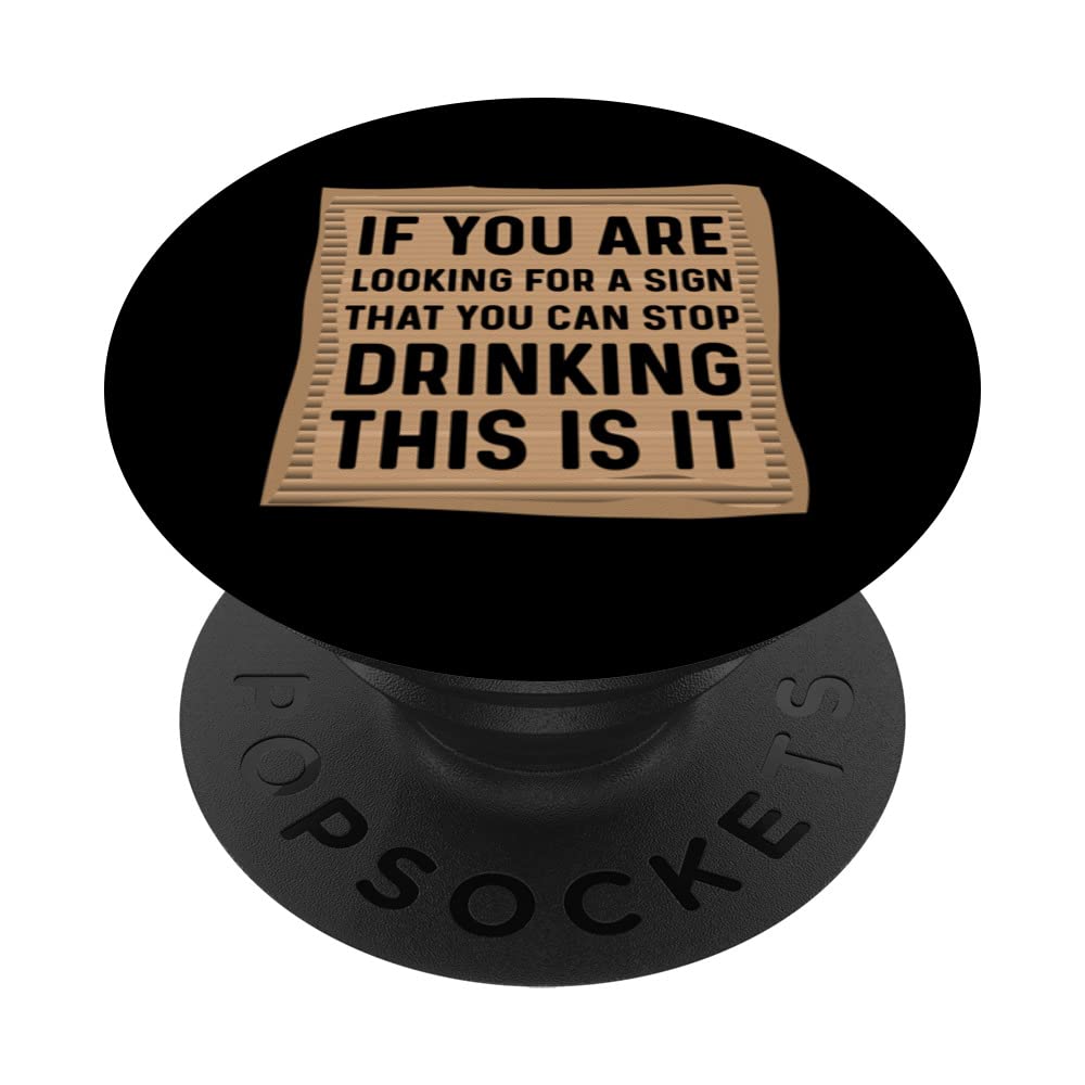 Recovery Addiction Alcohol Awareness Sober Curious Sobriety PopSockets Swappable PopGrip