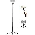 JCWINY 30" Tall Webcam Stand Tripod Extendable Desktop Tabletop Webcam Tripod Web Camera Mount Aluminum Desk Tripods Stand for Logitech Brio Webcam C925e C922x C930e C922 C930 C920 C615 iPhone Camera