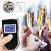 Breathalyzer, Breath Alcohol Tester,Professional Digital Breathalyzer, Portable Breath Alcohol Tester with 5 Mouthpieces Battery Power Alcohol Detector High-Precision for Home Use