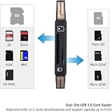 JJC 25-Slot Water-Resistant Memory Card Case with USB 3.0 Reader view 4