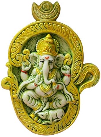 Buy Unicorn Ganesh G Wall Decoration Handicraft Marble Dust Om