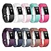 RedTaro Bands Compatible with Fitbit Charge 2, Replacement Accessory Wristbands