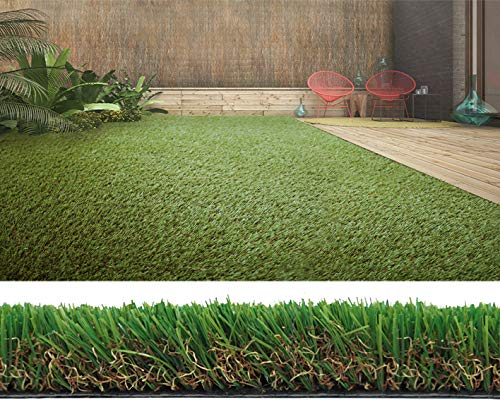 Césped artificial - césped de 30 mm de altura, de alta durabilidad, ideal para jardines y áreas recreativas, fácil instalación y mantenimiento.