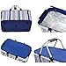 Picnic Insulated Bag, Oumers 32L Large Size Insulated Picnic Basket - BBQ Meat Drinks Cooler Bag -Folding Collapsible Cooler Basket for Family Vacations Parties Outdoor Travel, Keep Food Cold Storage