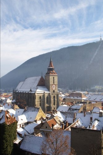 Black Church in Brasov Romania Journal: 150 page lined notebook/diary