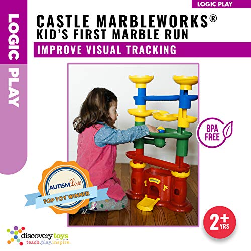 Discovery toys castle marbleworks marble run kidpowered