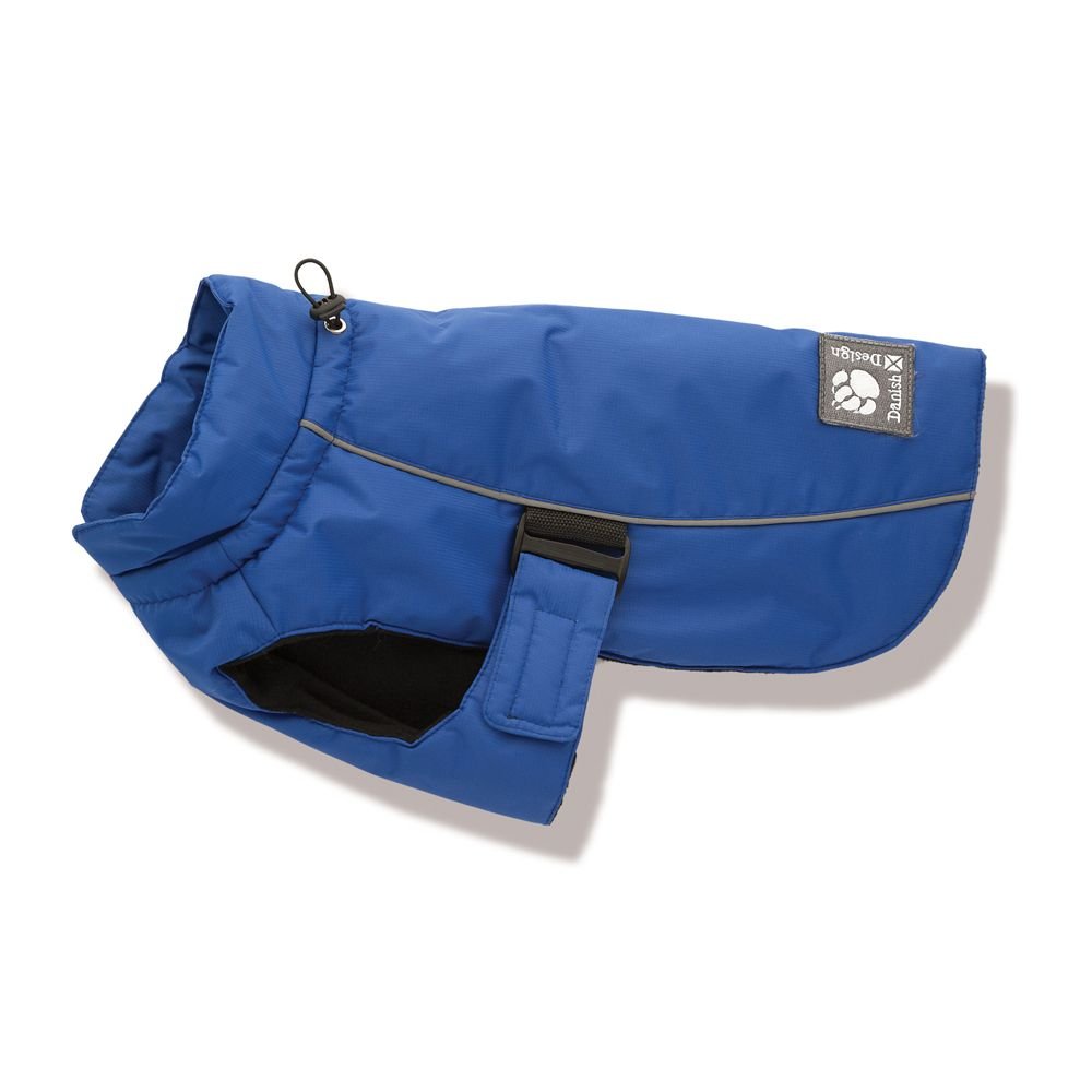 Danish Designs Blue Sports Luxe Dog Coat 60cm (24")