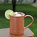 Inspired Basics Solid Moscow Mule Copper Mug Hammered Type Moscow Mule Mug 16 Oz with No Lining