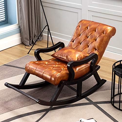 無垢材ロッキングチェアデッキチェアホームバルコニーガーデンパティオレジャーリクライニングチェア読書休憩椅子サンラウンジャー仮眠ラウンジチェア妊婦チェア リラックスチェア 結婚祝い