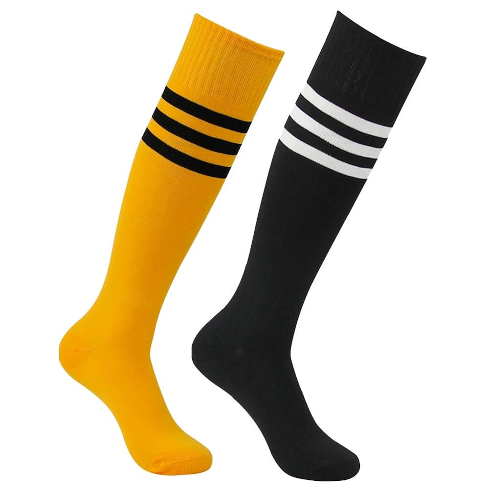 Soccer Socks Atrest Unisex Knee High Stripe Sport Long Tube Socks 210
