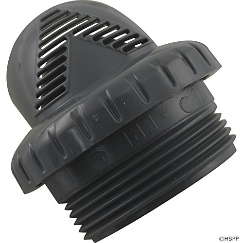 Inlet Fitting, Infusion Venturi, 1-1/2"mpt, Black