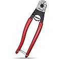 TOOLEAGUE Heavy Duty Cable Wire Cutters, 8 Inches Stainless Steel Wire Rope Cutter for Cable Deck Railing, Decking, Wire Seals,Aircraft Bicycle
