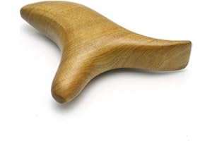 Broman Reflexology Tools, Wood Therapy Massage Tools, Widely Used as Head Neck Hand Waist Calf Leg Foot Massager, Small Tool but High Usefulness – Triangle Massager