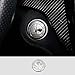 TopDall AMG Interior Auto Start Engine Ignition Button Key Knobs Decals Stickers Emblem Accessories Silver for Mercedes Benz