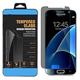 Galaxy S7 Screen Protector,WONFAST®[Bubble-Free] [Scratch-resistant] [9H Hardness] Privacy Premium Tempered Glass Screen Protector for Samsung Galaxy S7 with Lifetime Warranty (Privacy)