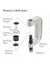 Orion Motor Tech herramienta de rótula universal prensa de remoción kit de servicio, 10 unidades