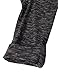 Messic Plus Size Pleated Shirt, 3/4 Long Sleeve V-Neck Women's Long Pleated Tunic Shirt Blouse,Black,XX-Large