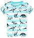 Boys'2 Piece Sleepwear Short Pajamas Set Dinosaurs PJs Size 5Y