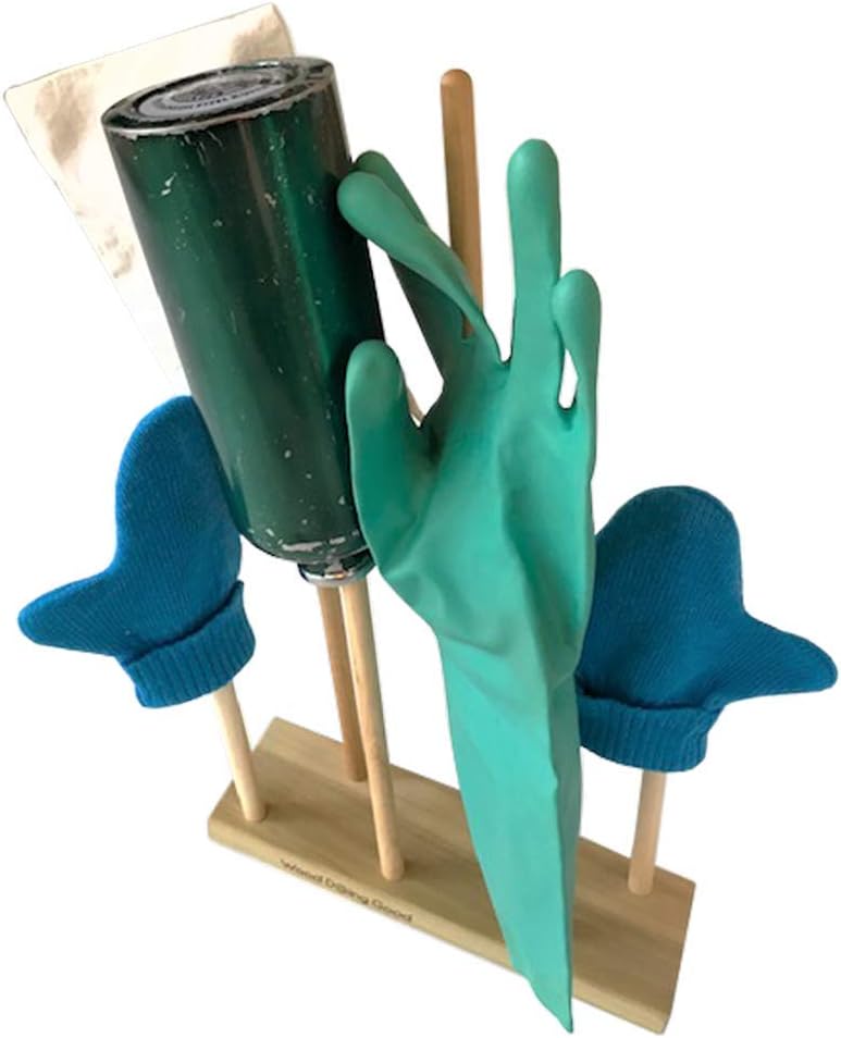 BAG & BOTTLE DRYER! Sturdy & tall, sits or hangs - comes as super-easy-to-assemble kit.