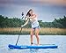 iROCKER Paddle Boards Inflatable 10’ 6” Thick SUP Package (White + Leash)