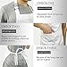 Homsolver Adjustable Bib Chef Apron Set, Chef Hat and Kitchen Apron Adult White Apron with Butcher Hat for Men & Women, White