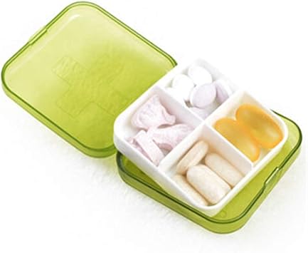 Caja De Pastillas Pequeña Portátil Caja De Almacenamiento De ...