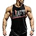 Mens Fitness Workout Stringer Tank Top