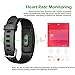 Ikeepi Fitness Tracker with Heart Rate Monitor Multi Sport Modes Activity Tracker with Sleep Monitor IP67 Waterproof Pedometer for Android/IOS Smartphone
