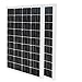 ECO-WORTHY 200W Watts 2 Pieces of 100 Watt 12 Volt Monocrystalline Solar Panel