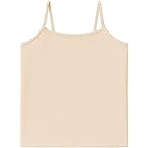 Kurve Girl’s Sleeveless Tank Top – Stretch Undershirts Cami Camisole, UV Protective Fabric, Rated UPF 50+ (Made in USA)