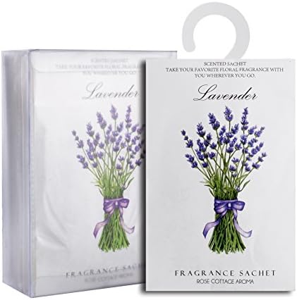 MYARO MR-06 8 Packs Large Lavender Scented Sachets for Drawer and Closet Best Gift