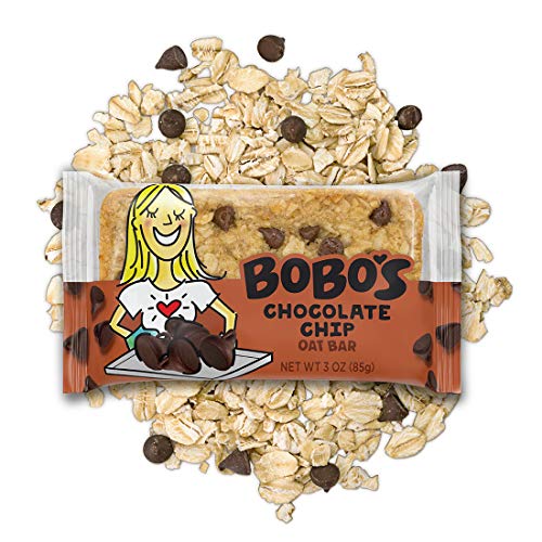 Bobo's Oat Bars (Chocolate Chip, 12 Pack of 3 oz Bars) Gluten Free