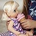 BABY ALIVE MAGICAL SCOOPS BABY: Blonde Baby Doll with Dress and Accessories: Ice Cream Cone, Scooper, Comb and More, Perfect Toy For 3 Year Old Girls and Boys and Up