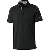 Mens Polo Shirts Short and Long Sleeve Casual Solid Stylish Dry Fit Performance Designed Collared Golf Polo Shirts for Men