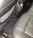 Amooca Liners Custom Fit Heavy Duty Full Set Floor Mat FloorLiner for Select Cadillac SRX Models (Black)